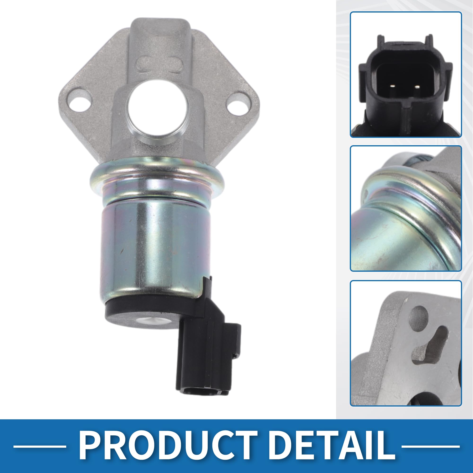 Valvola di Controllo dell'Aria in Folli per Ford Escape 2001-2004 Sostituisce No.XS6U9F715AA IACV Motore in Folli Valvola Controllo dell'Aria per un'Operazione Stabile del Motore