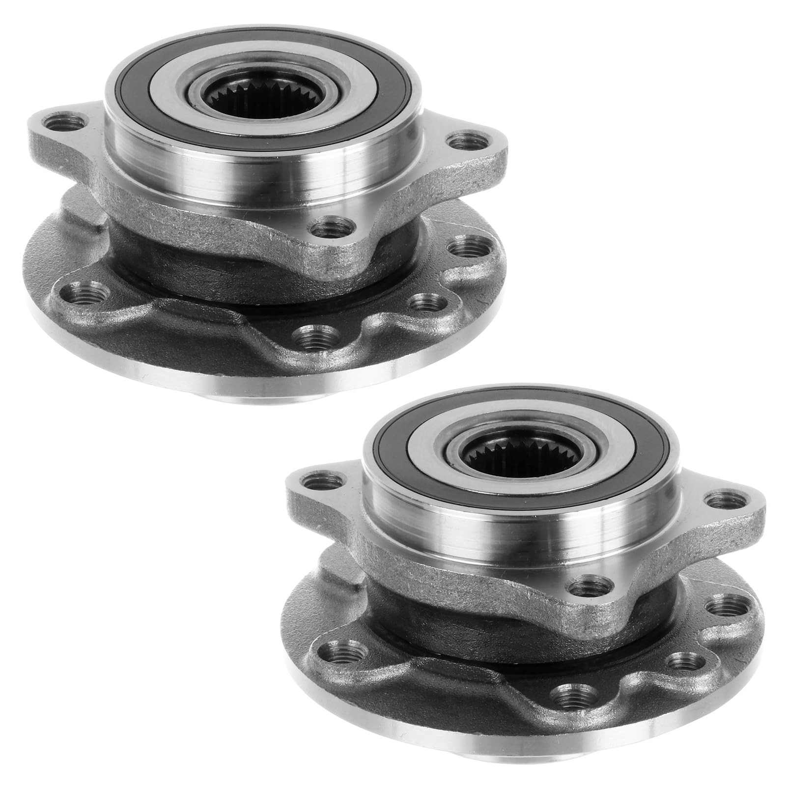 ECCPP 2PC Wheel Hub Assembly Front 513348 for Chrysler 200 2015-2017