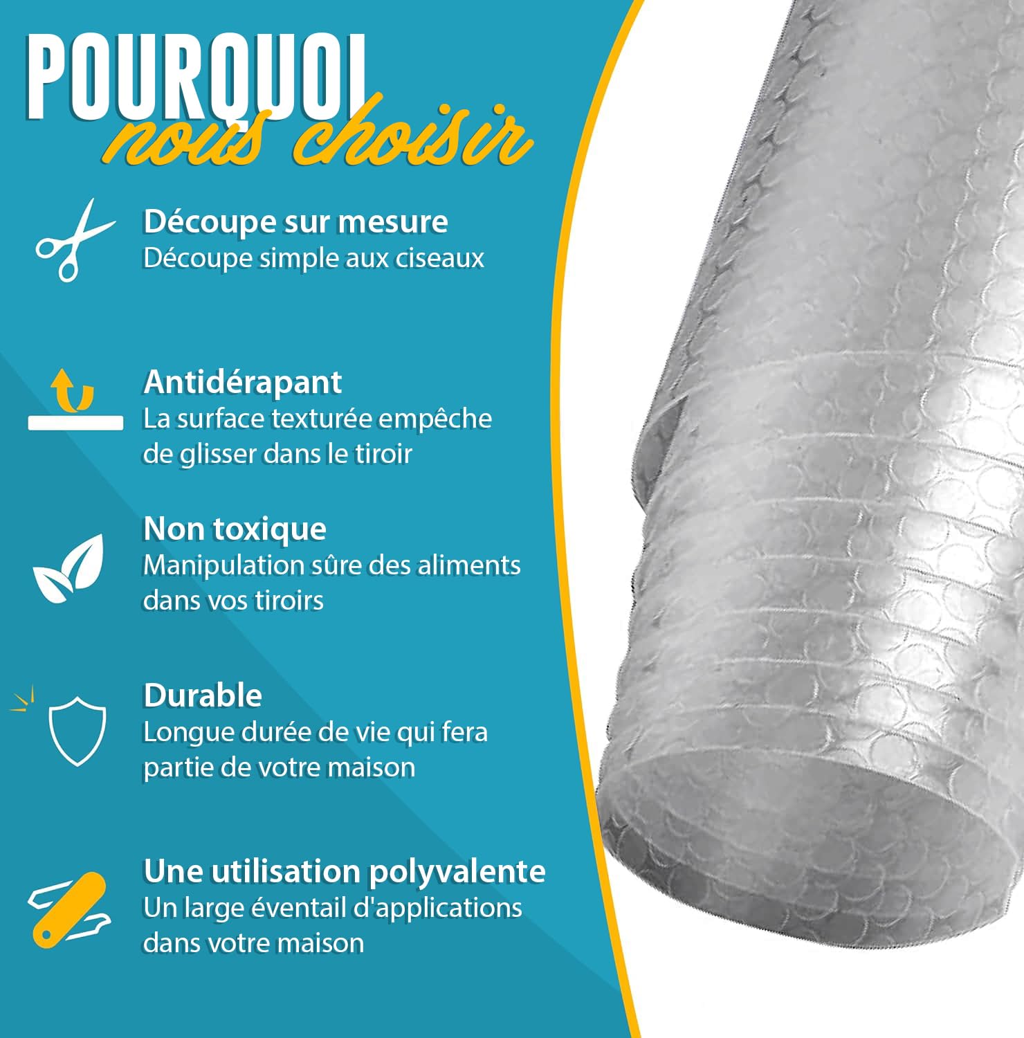 Papier Peint Bleu Cuisine 60 X 500 Cm (3 M²) En Pvc De Qualité Papier Peint Bleu Cuisine 60 X 500 Cm (3 M²) En Pvc De Qualité