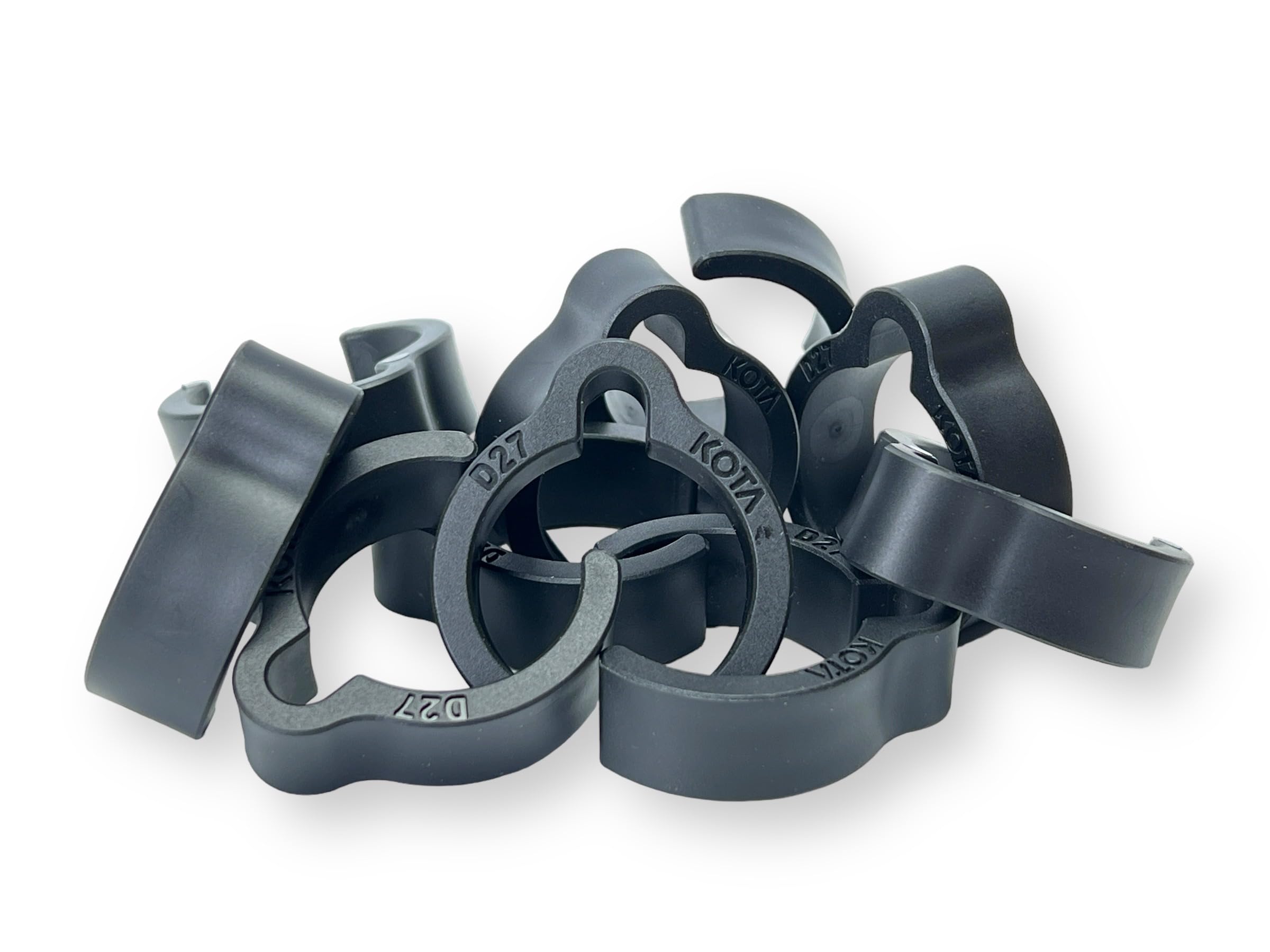 KOTA - Clips de manguera de polvo compatibles con manguera de vacío Festool de 27 mm, fabricados en Estados Unidos