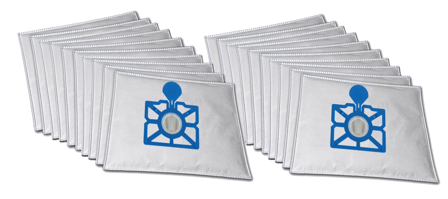20 Sacchetti Per Aspirapolvere + Filtri | Compatibili Con Rowenta RS 135 | Premium 5 Strati
