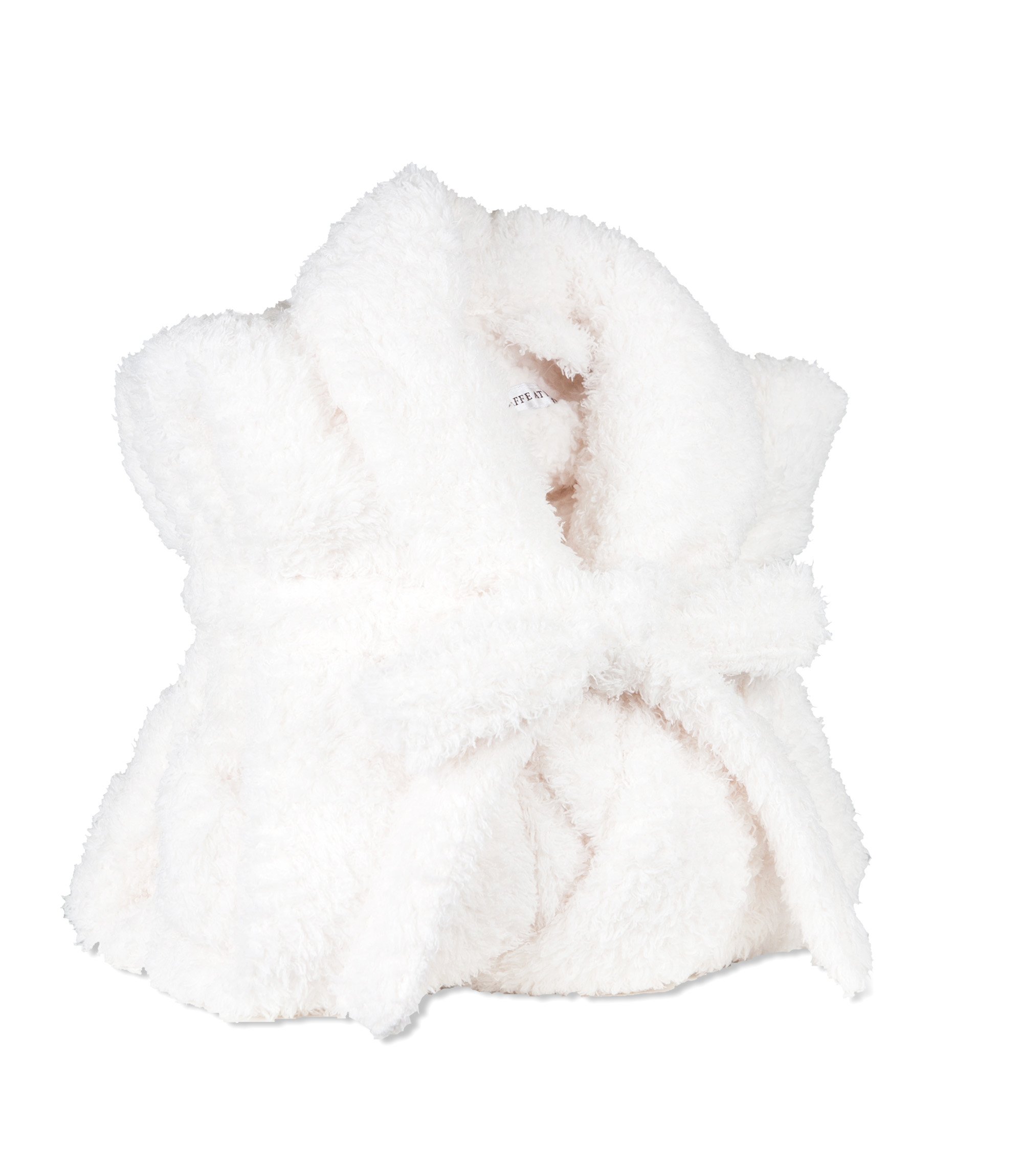 Giraffe at Home Stretch Chenille Robe - Cream, MD-LG