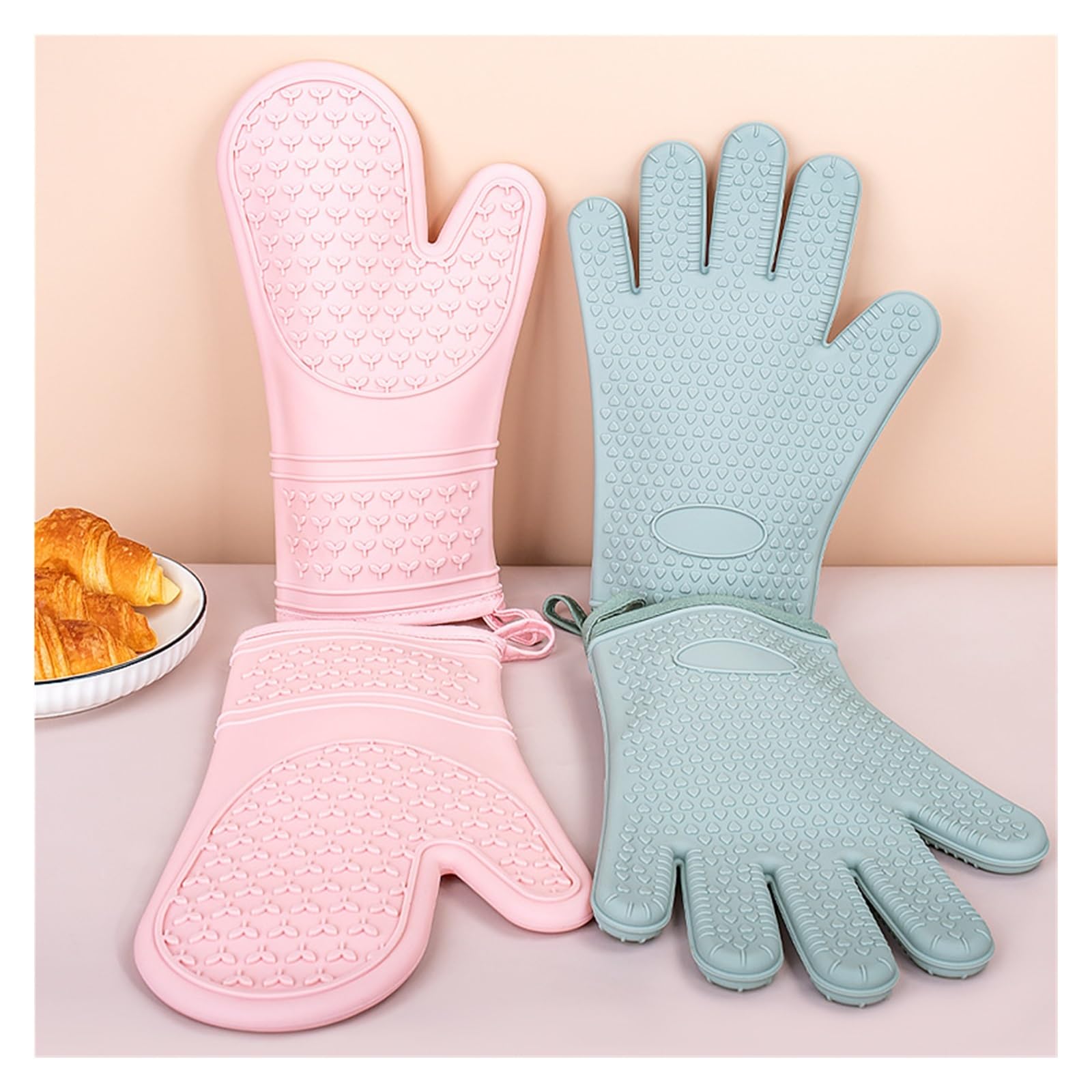 1 Paire De Gants Cuisson Spécifiques Au Four pour Cuisine