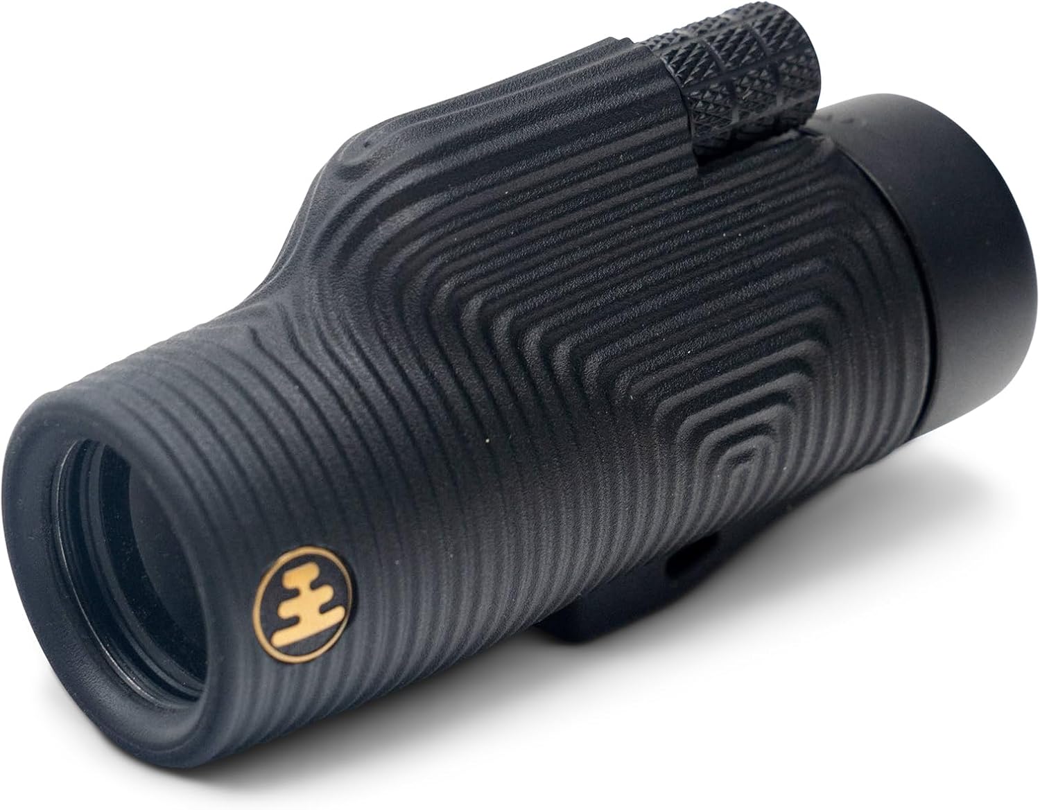 Nocs Provisions Zoom Tube 8x32 Monocular, 8X Magnification Telescope, Bak4 Prism, Wide Field of View for Bird Watching, Backpacking & Wildlife Viewing - Obsidian Black