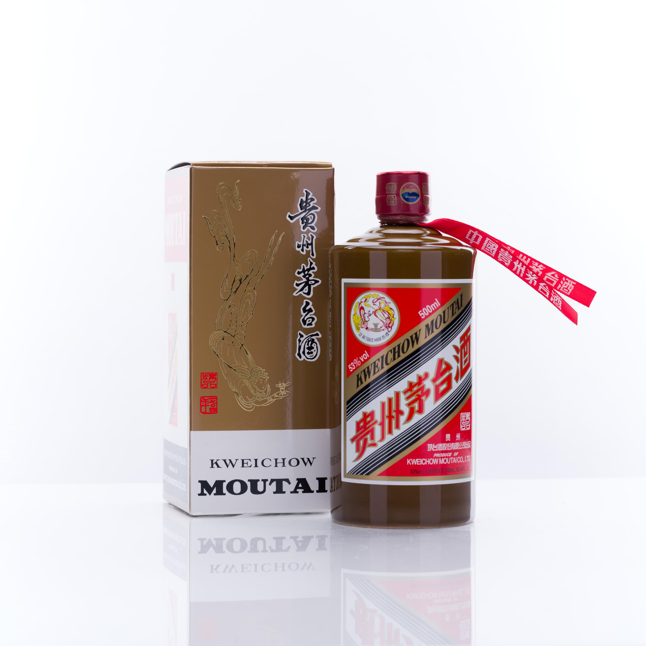 Amazon.co.jp: 貴州茅台酒 精品 アルコール53度 500ml 2024年 箱付