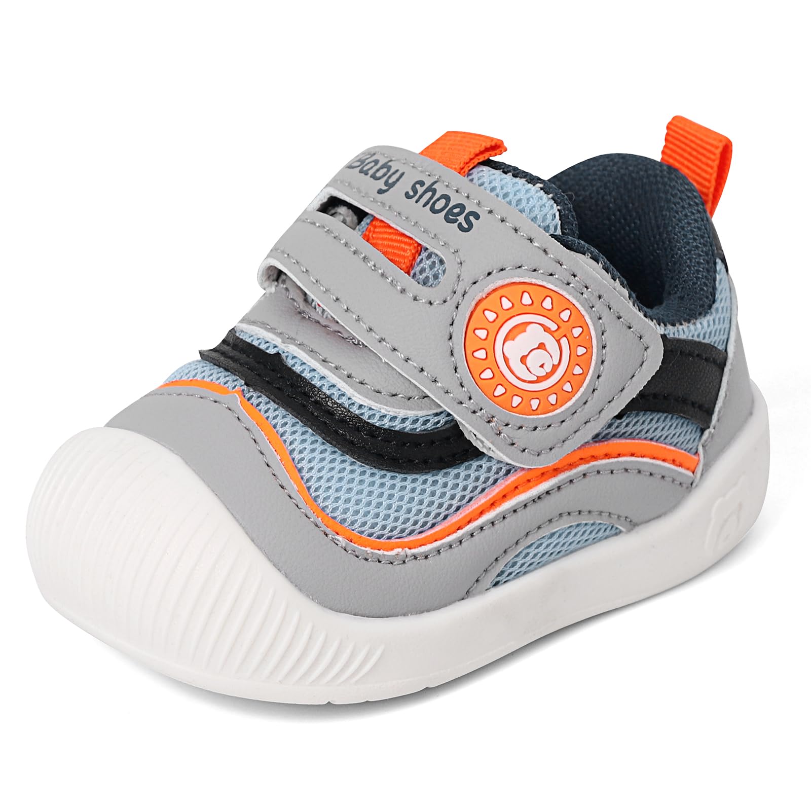 MASOCIO Zapatillas Bebé Niño Niña Zapatos Primeros Pasos con Suela Goma Suave Antideslizante