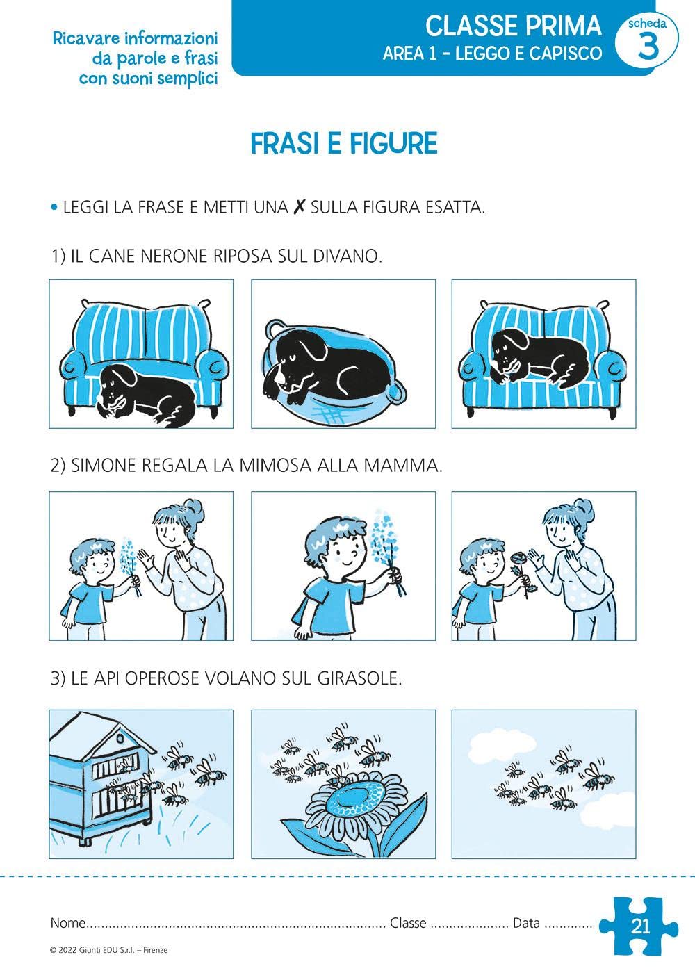 ABC della comprensione. Esercizi per allenarsi a comprendere parole, frasi e brani. Classi I-II-III scuola primaria