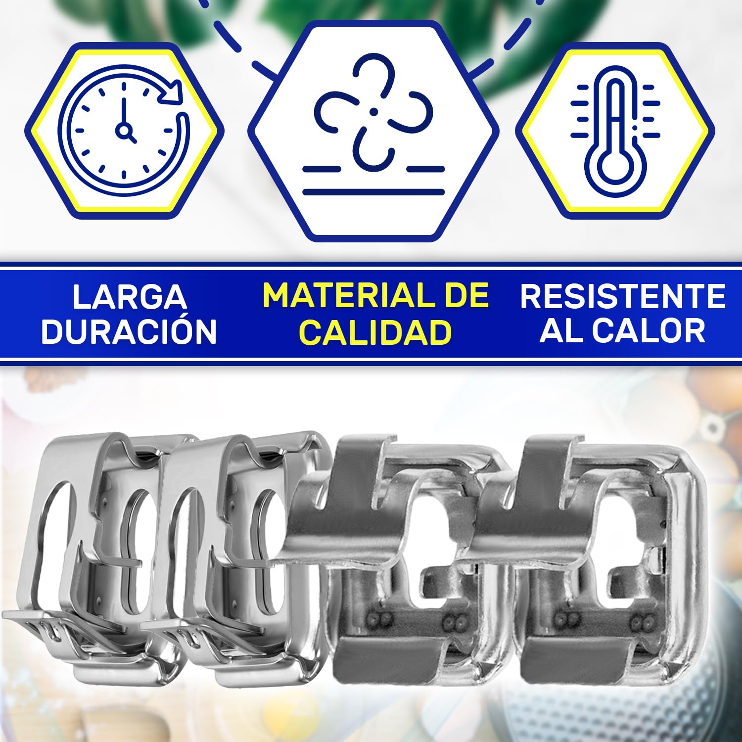 4 Piezas Casquillo para Guías Telescópicas del Horno con Código Original 00631174 631174 para Bosch para Balay para Constructa para Siemens para Neff - Garantía de 10 Años - MONTERAL