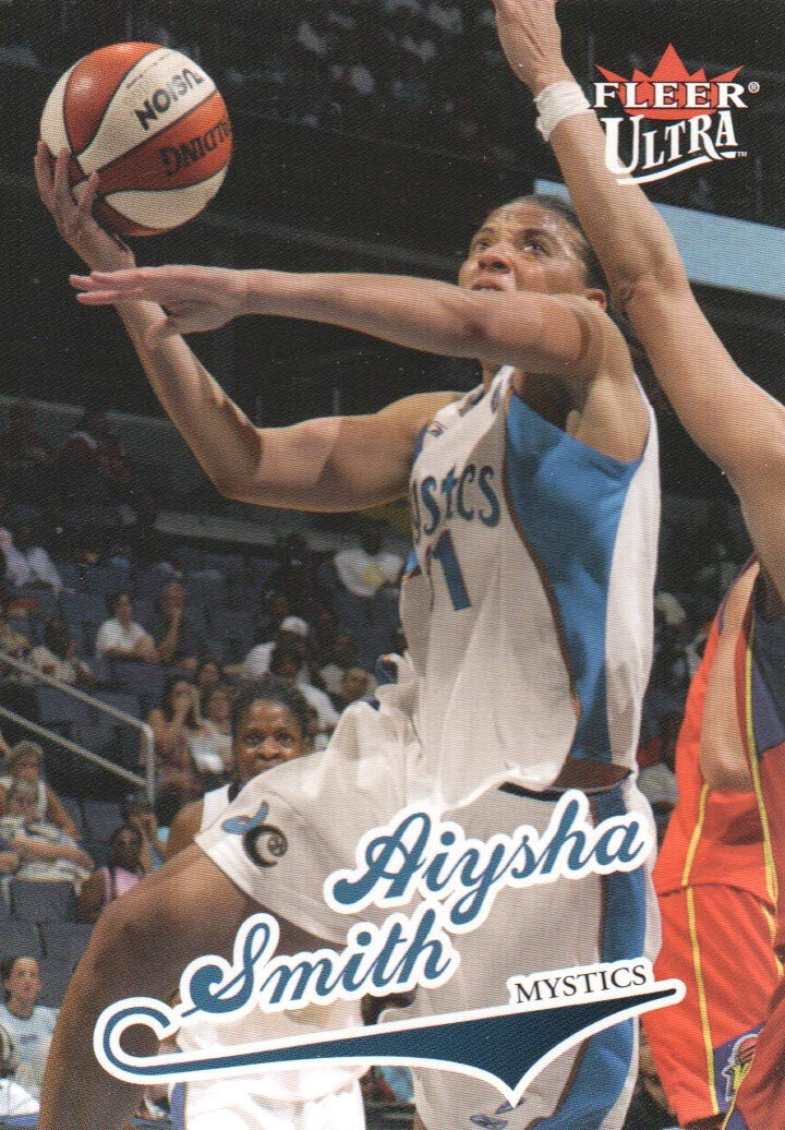 Amazon.com: 2004 Ultra WNBA #65 Aiysha Smith Washington Mystics
