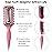 Curly Hair Brush Candybrush Curl Defining Brush for Detangling Shaping and Defining Curls for Women, Men, Wet & Dry Hair (Pink)