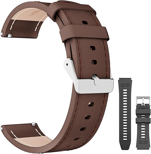 Vista 9 de Correa de reloj inteligente de 0.866 in, paquete de 2 correas de repuesto para reloj inteligente AMAZTIM M2/T2, compatible con KOSPET Tank M2/T2