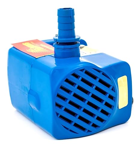 BRAVO 1223 Submersible Water Pump 18 WATT Blue ABS New Model with Free 2 PIN Socket