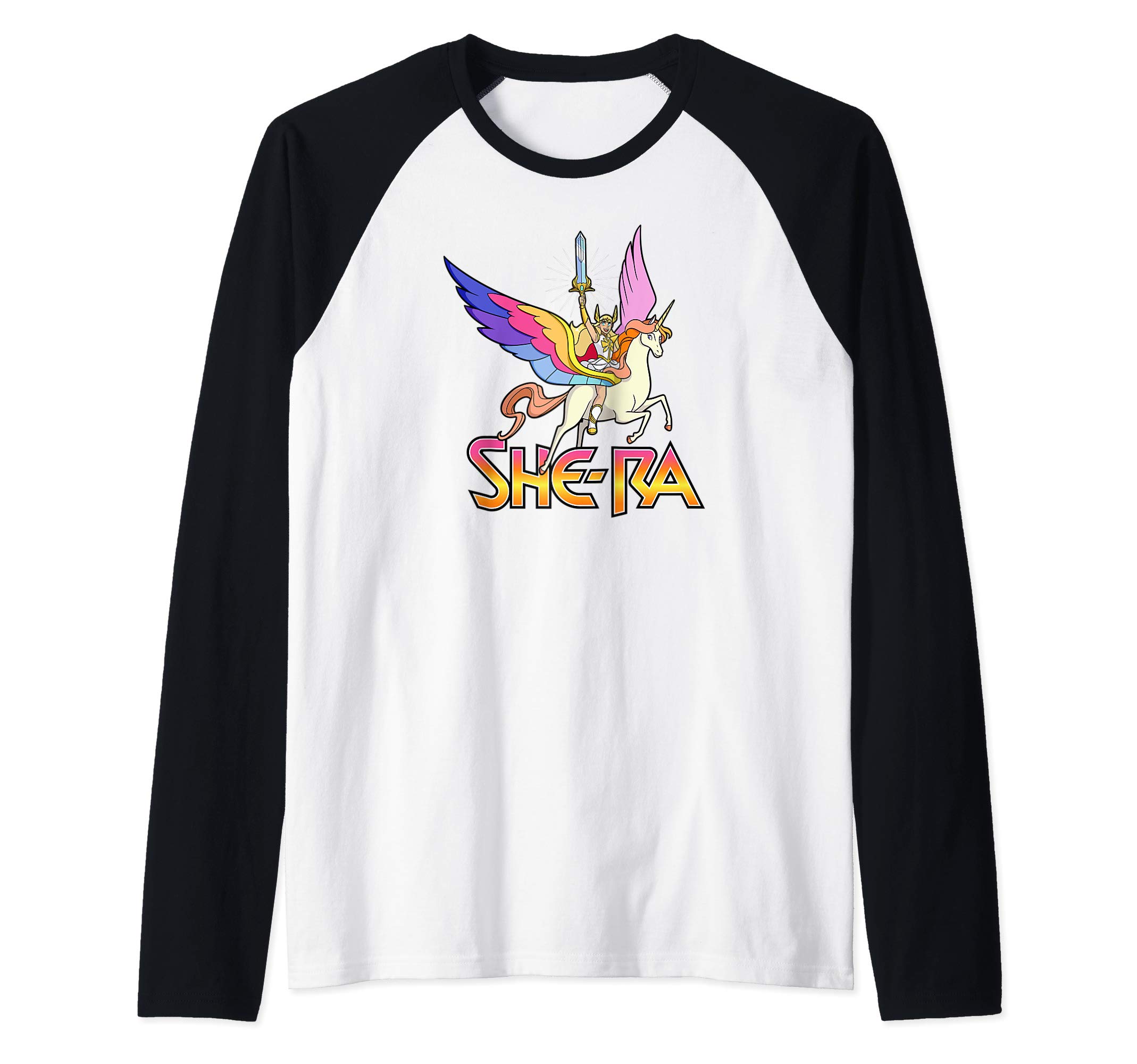 DreamWorks - She-RaShe-Ra and The Princess of Power Raglan Baseball TeeOEKO-TEX STANDARD 100