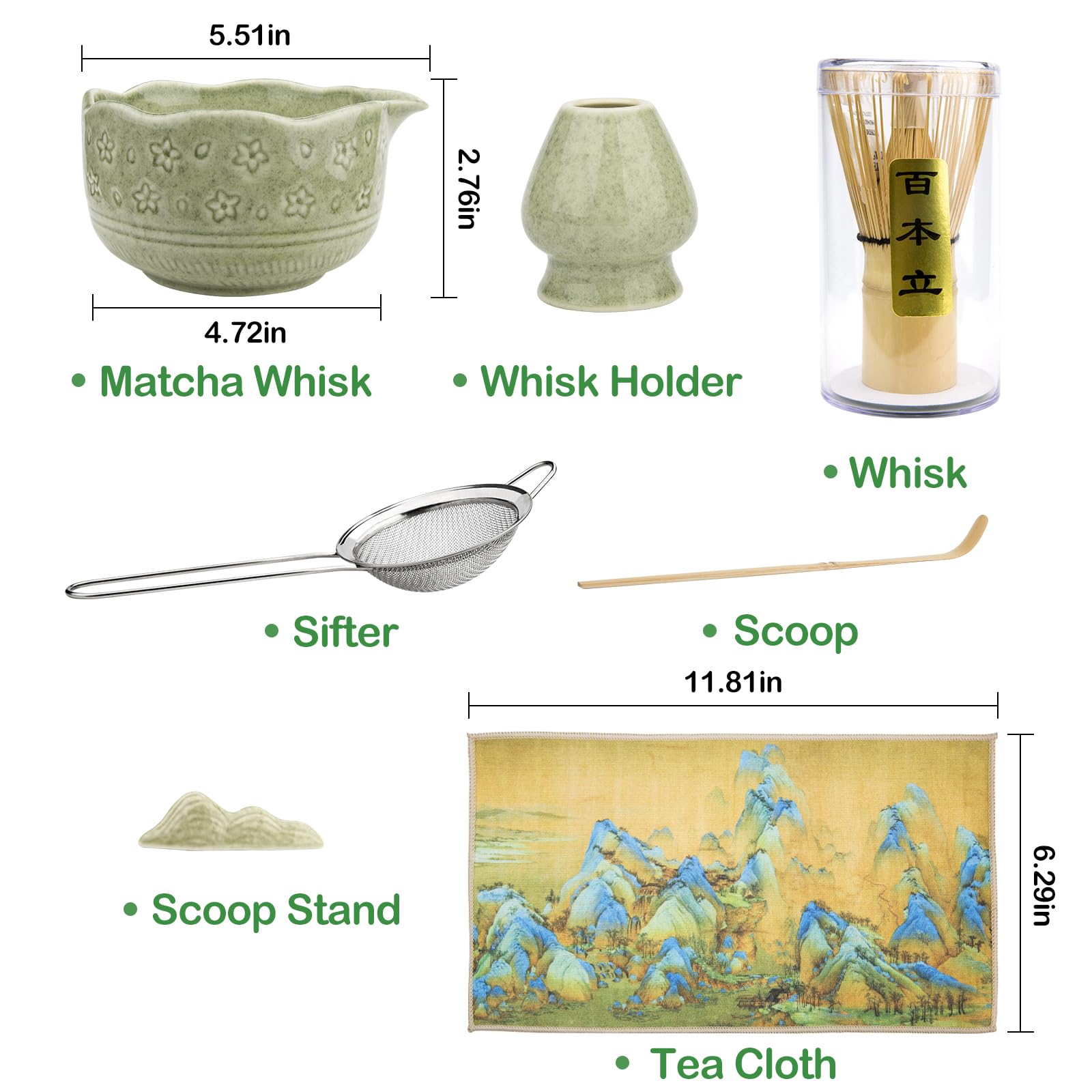 Matcha Whisk Set - Make Perfect Tea! -2