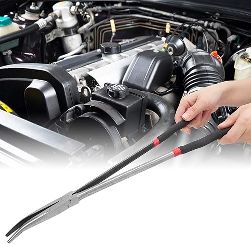 Miniatura 4 de Alicates de punta de aguja, alicates de mango largo, alicates de punta de aguja de 25, alicates de punta de aguja de 16 pulgadas, mini alicates de