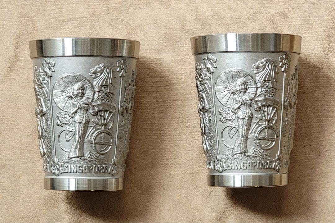 zinnbecher ピューター タンブラー ドイツ製 zinnbecher ピューター タンブラー ドイツ製 ピュータードイツ製 装飾