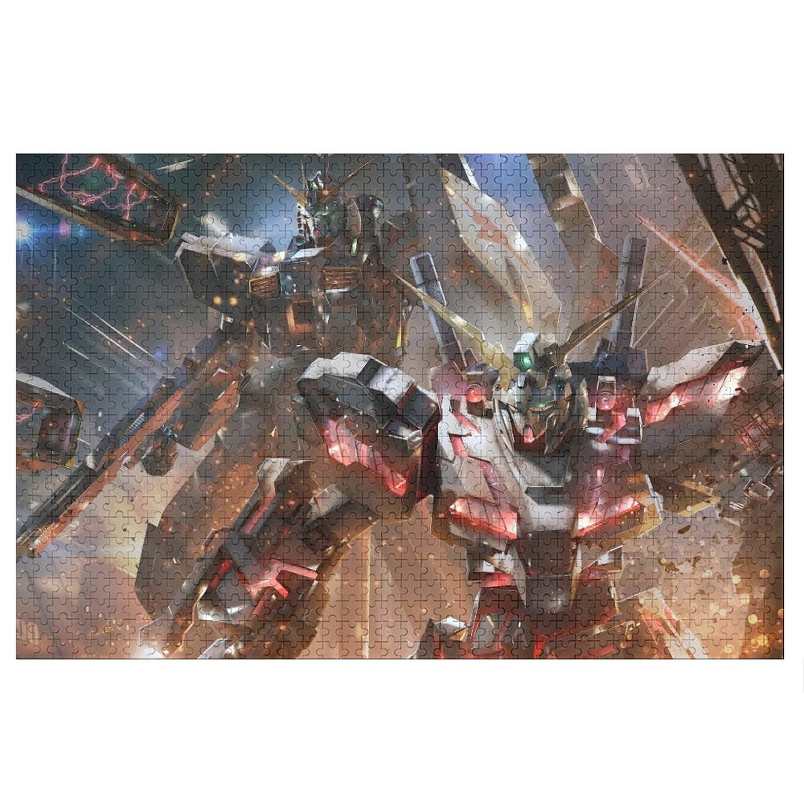 ガンダム　ジグソーパズル 完成品 Amazon.co.jp: Linlingstar (たてほしがた) 機動戦士ガンダムZZ