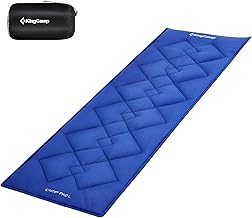 KingC  Cot Pads for C ing  XL Thick Cotton Sleeping Mattress Pad  Adults Portabl - Compare price