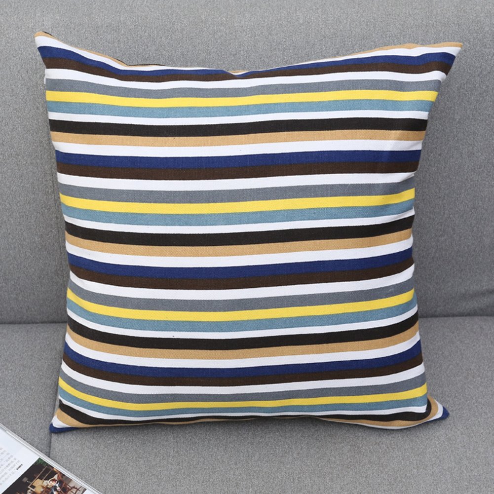 Plus oreiller canapé couleur contre la fatigue lombaire au bureau et en voiture 45x45
