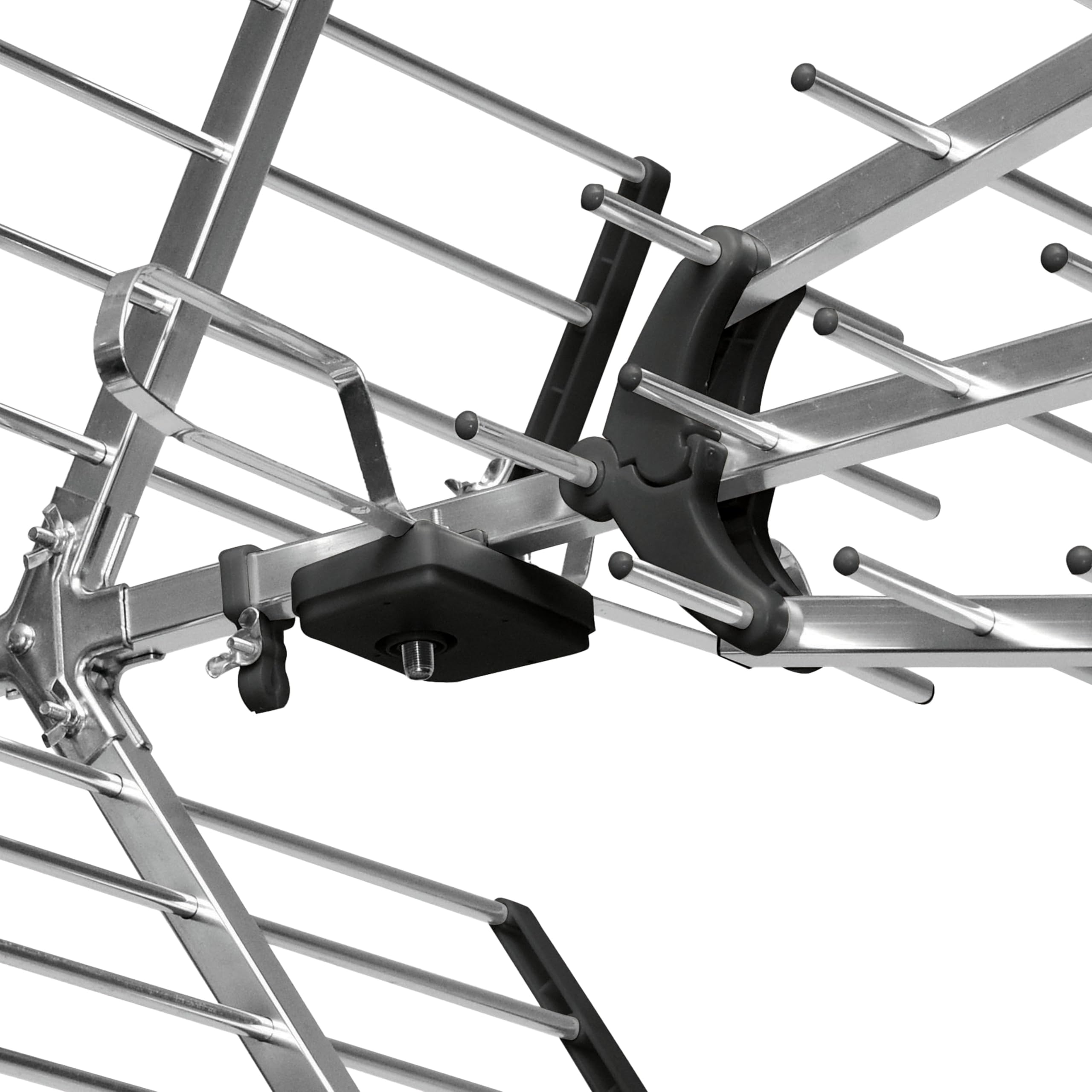 ASTRELL 011034 Antenne d'extérieur TV Trinappe 20dB UHF Fiche F