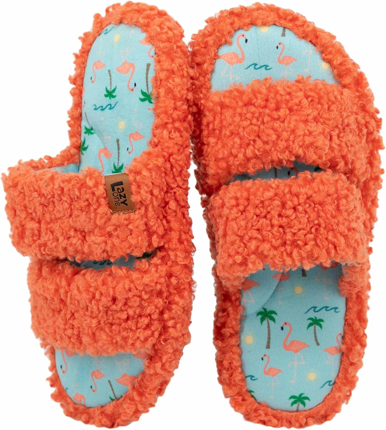 Lazy One Fuzzy Women's House Slippers – Cute Novelty Memory Foam House Shoes, Cozy Slippers for Women Indoor