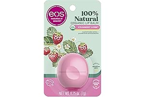 eos 100% Natural & Organic Lip Balm for Kids (Strawberry Sorbet)