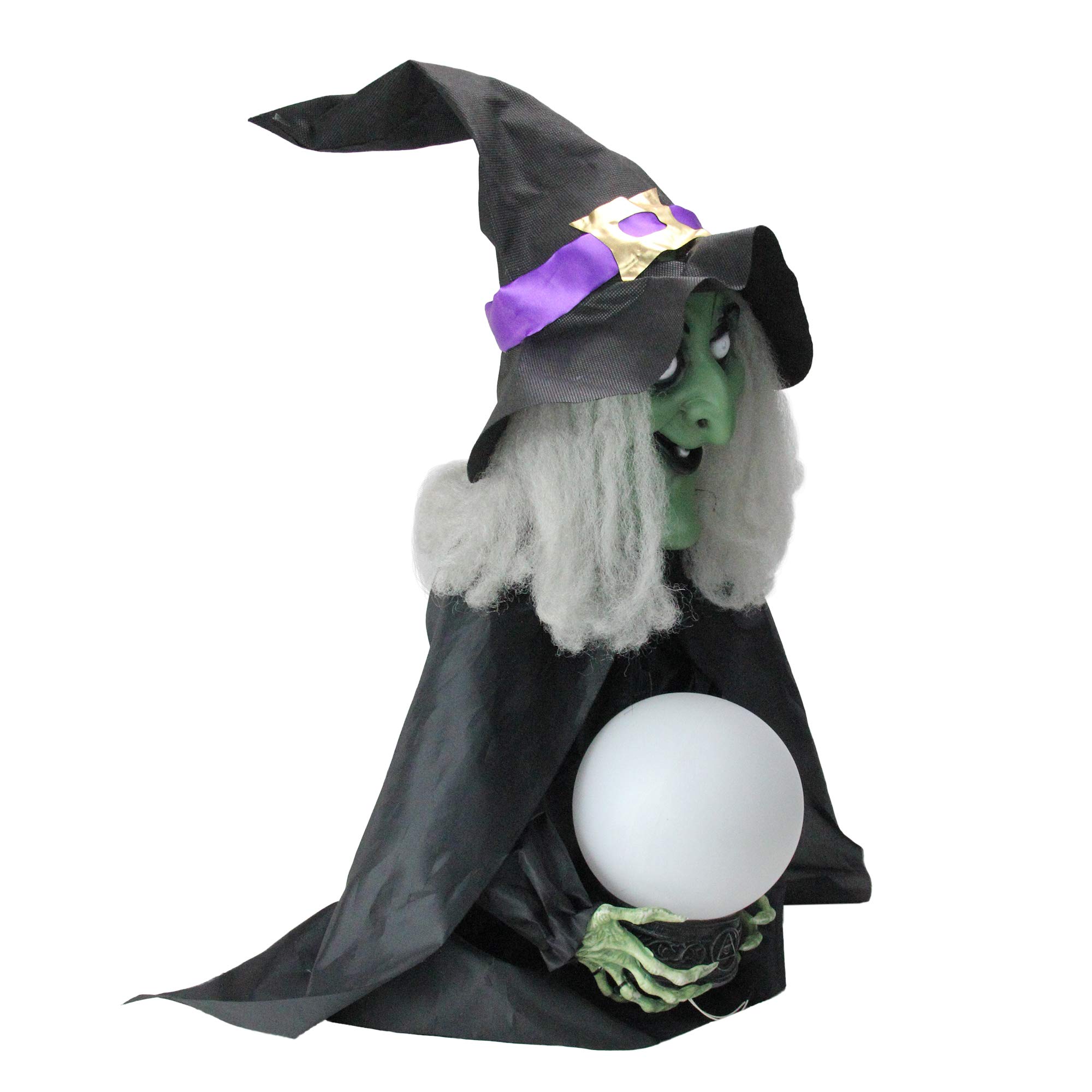 Northlight Lighted Fortune Telling Witch Halloween Decoration - 26