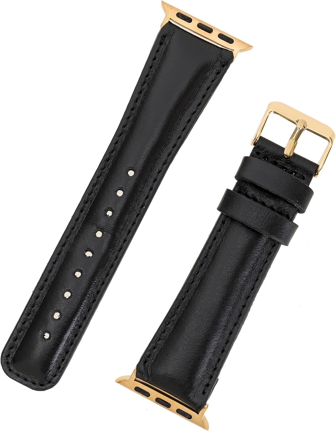 Premium Handmade Leather Watch Band for Apple Watch Ultra 3 2 1 & SE 3 2 1 & Series 11 10 9 8 7 6 5 4 3 2 1 fits 49mm 46mm 45mm 44mm 42mm 41mm 40mm 38mm