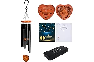 Personalized Remembrance Gifts: 32" Sympathy Wind Chimes for Loss and Bereavement
