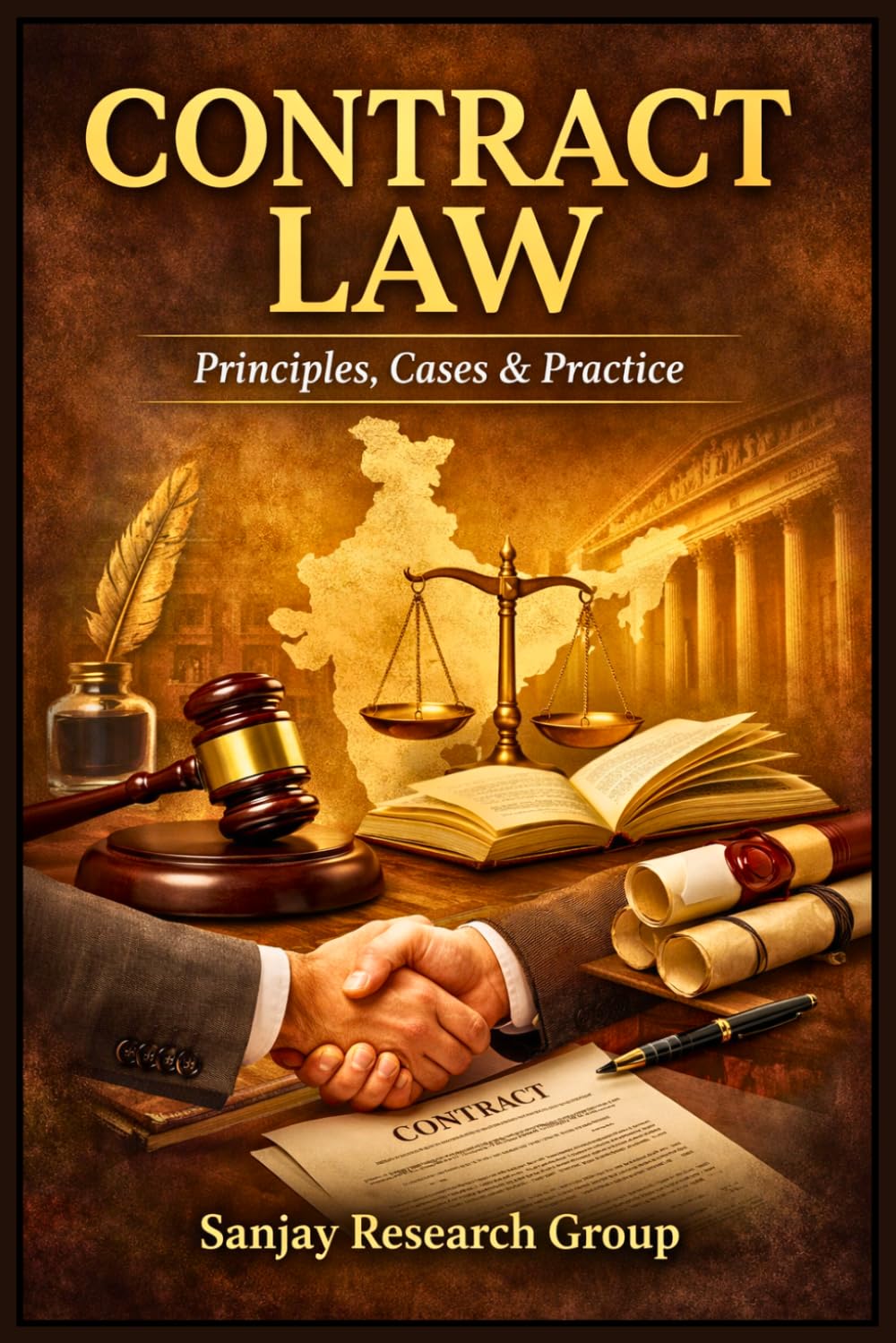 CONTRACT LAW: Principles Cases & Practice (Law Study Books By Sanjay Mandavi)