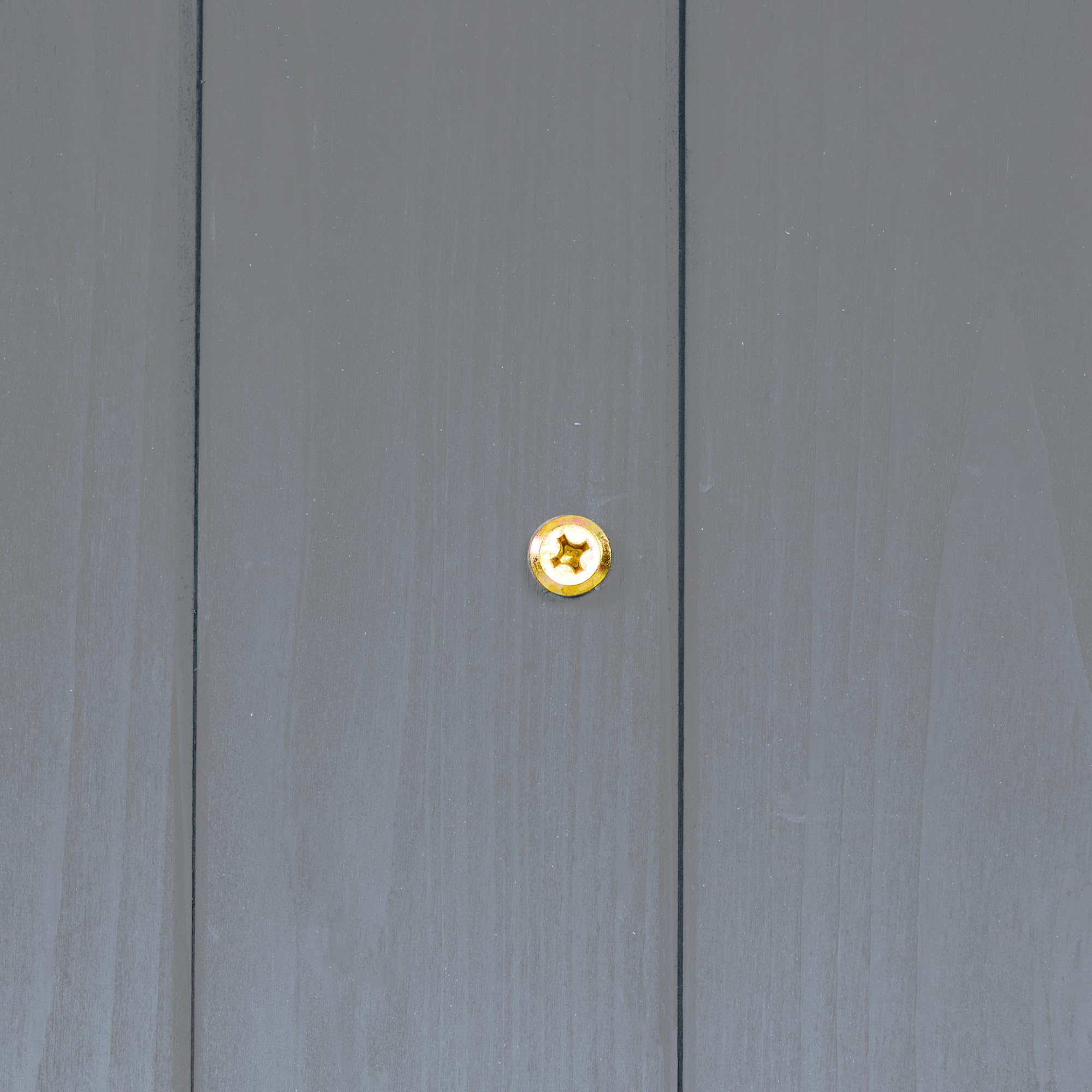 Outsunny - Cobertizo de jardín de Madera, cabaña de jardín al Aire Libre, Armario de jardín con Techo asfaltado, 3 estanterías, Puerta con pestillo para Almacenamiento Exterior para terraza, 77,5 x