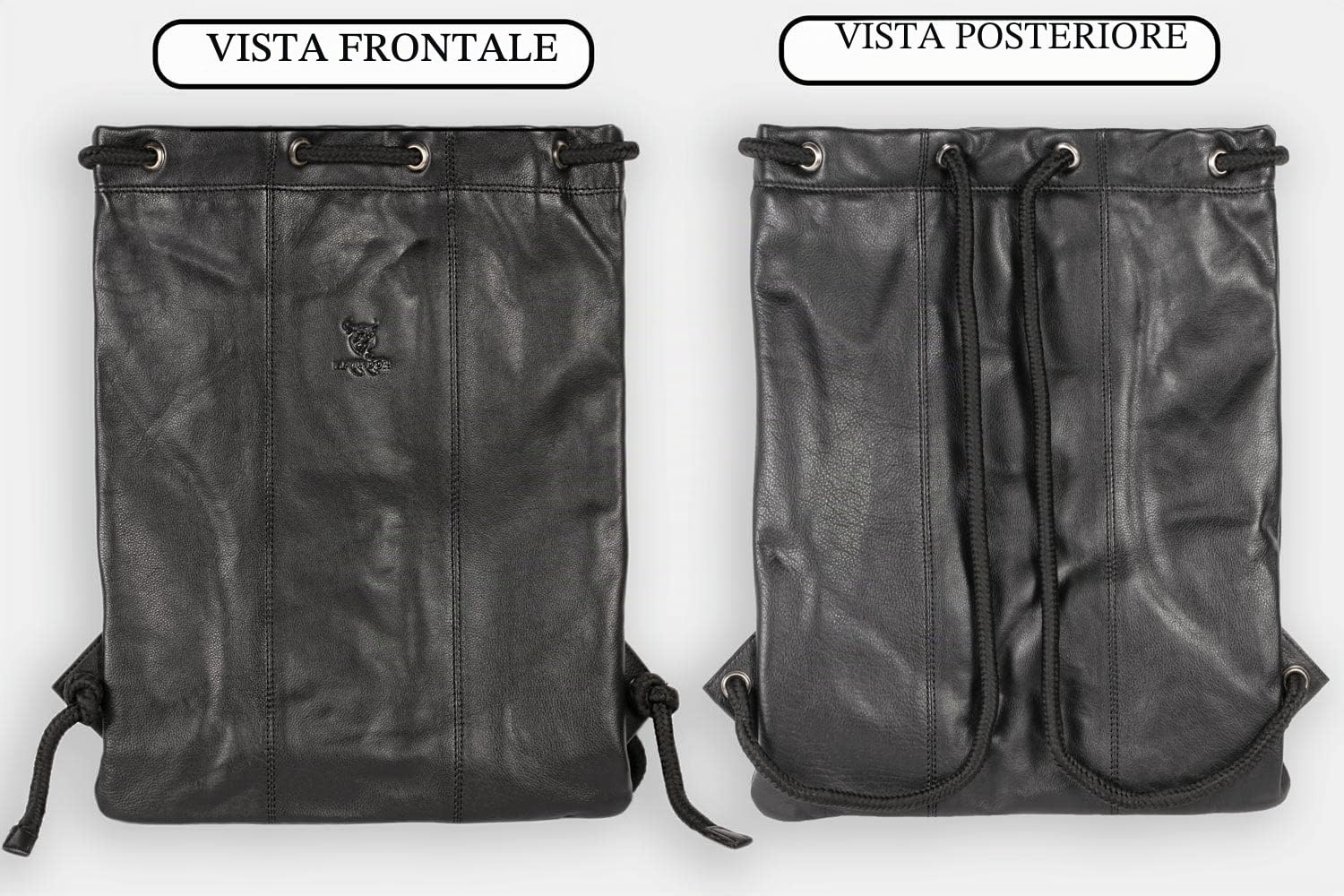 MATADOR Gymbag, sacca da ginnastica da donna, in pelle, per lo sport, da uomo, in pelle, marrone anticato