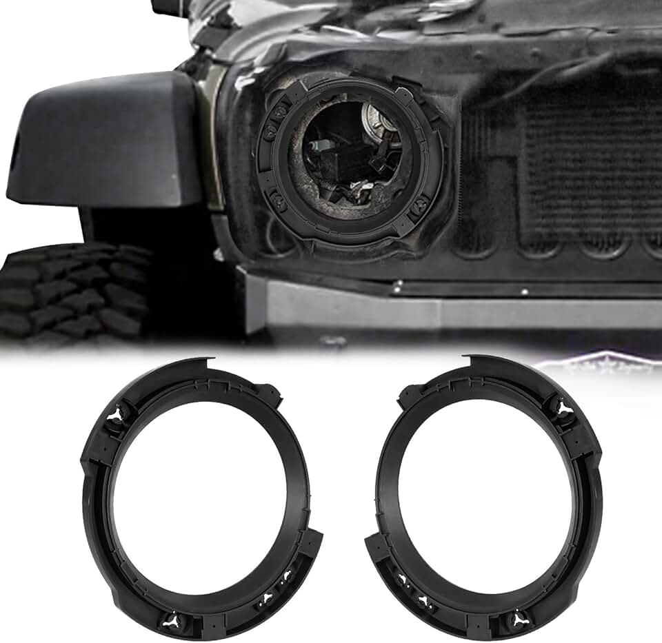 Jeep Wrangler Headlight Ring