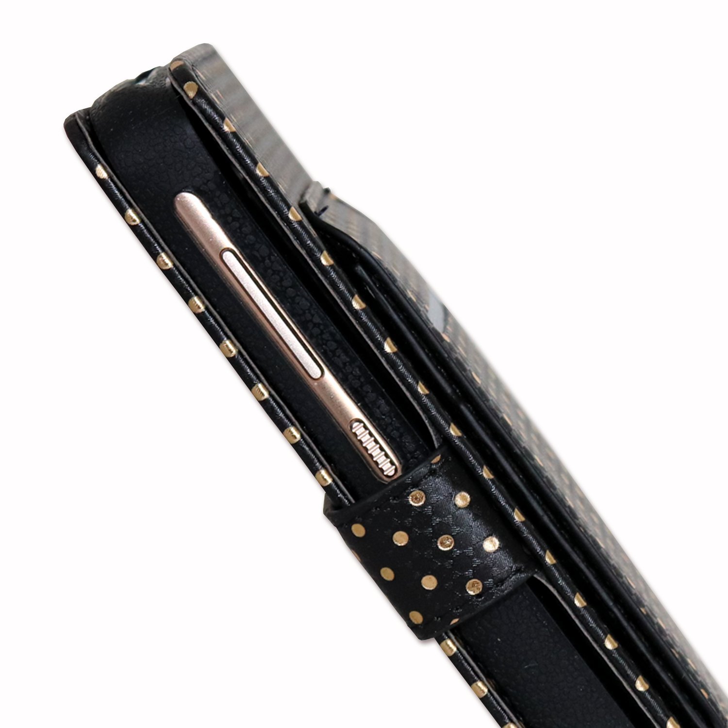 Sconosciuto PH26® - Custodia a Portafoglio per Motorola Essentiel Smart D55 in Ecopelle, con Doppia Aletta Interna, Porta Carte, Chiusura Magnetica e Impunture a Vista