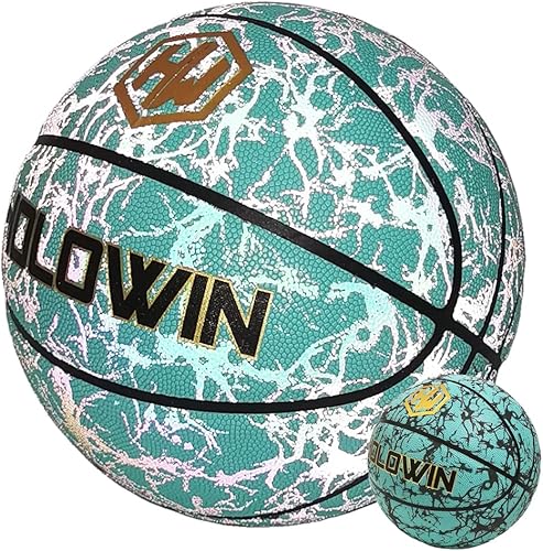 Miniatura 7 de Bola luminosa holográfica reflectante brillante para juego nocturno, holoHoops perfectos regalos juguetes Gris,Verde Luminoso,Negro -,Azul,Rojo