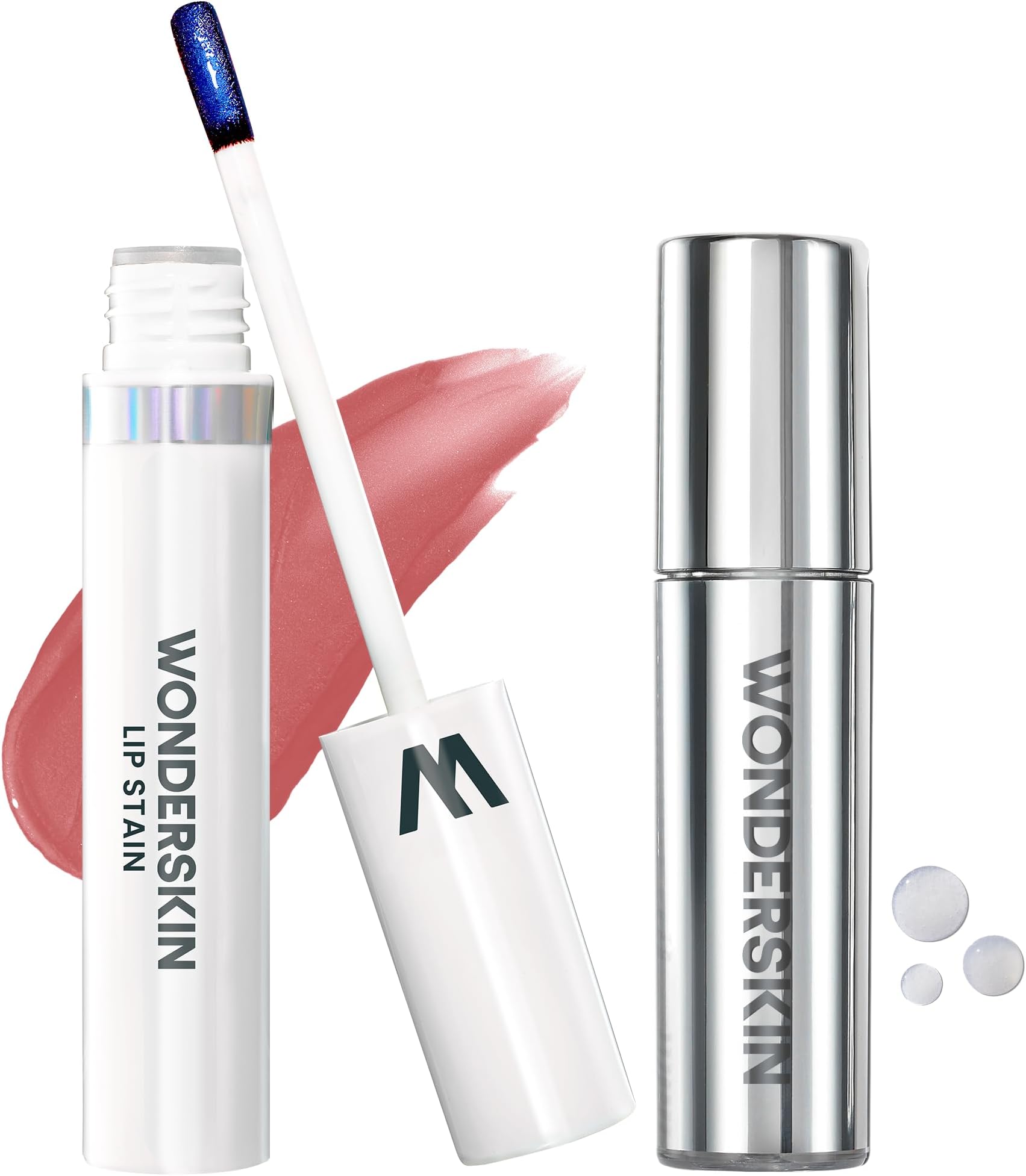 Lip Stain Peel Off Masque (Whimsical) with Lip Rehab Serum Oil