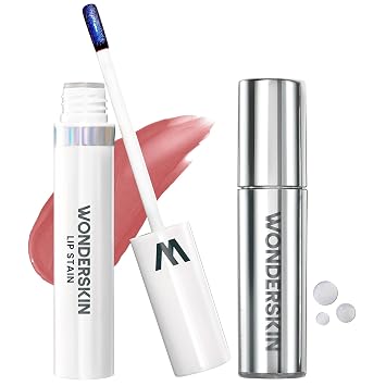Wonderskin Lip Stain Peel Off Masque Whimsical with Lip Rehab Serum Oil