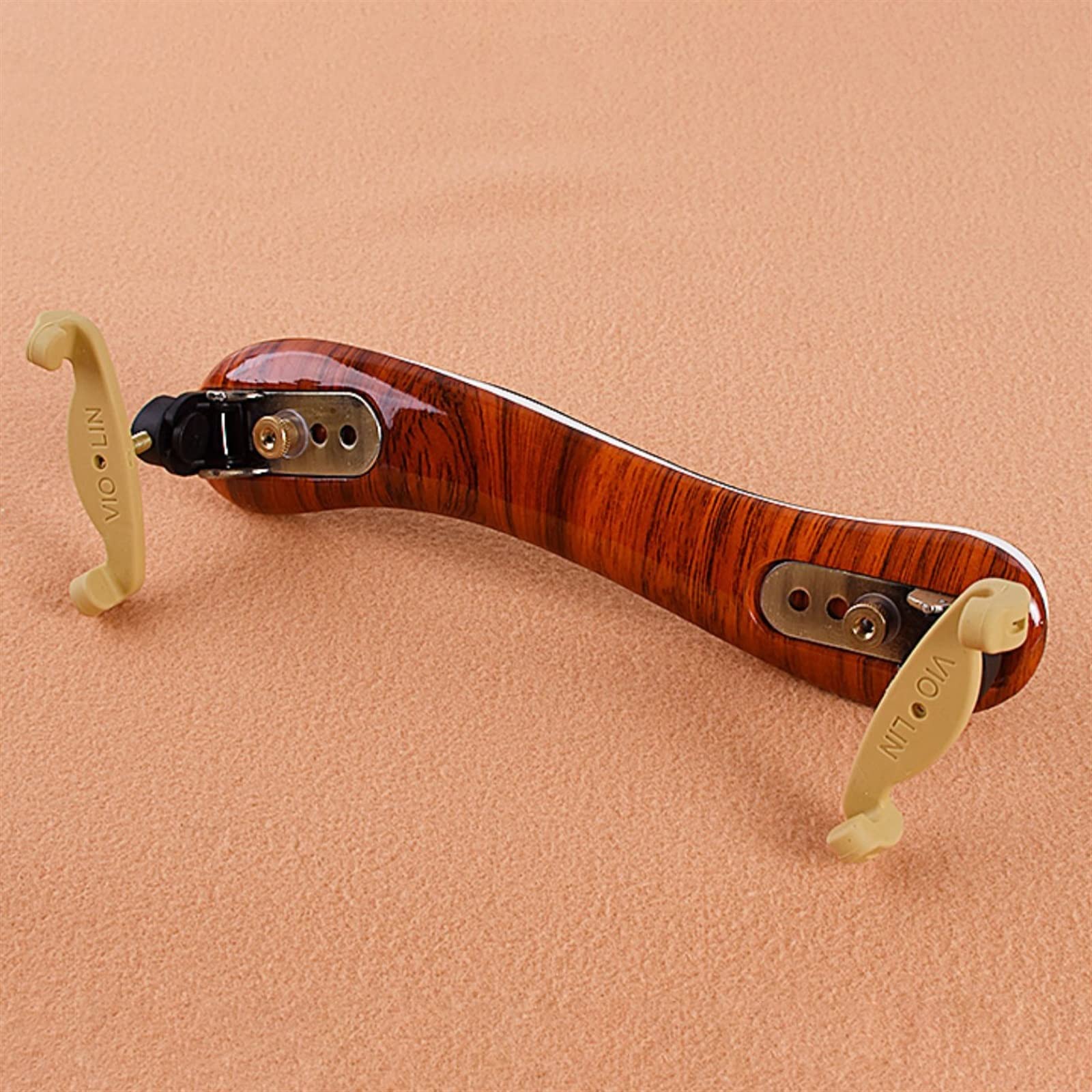 Pieza de Repuesto de violín Almohadilla De Hombro De Violín De Esponja Gruesa Ajustable En Altura Y Ancho Profesional De Arce Violín Hombrera (Color : 4/4-3/4)