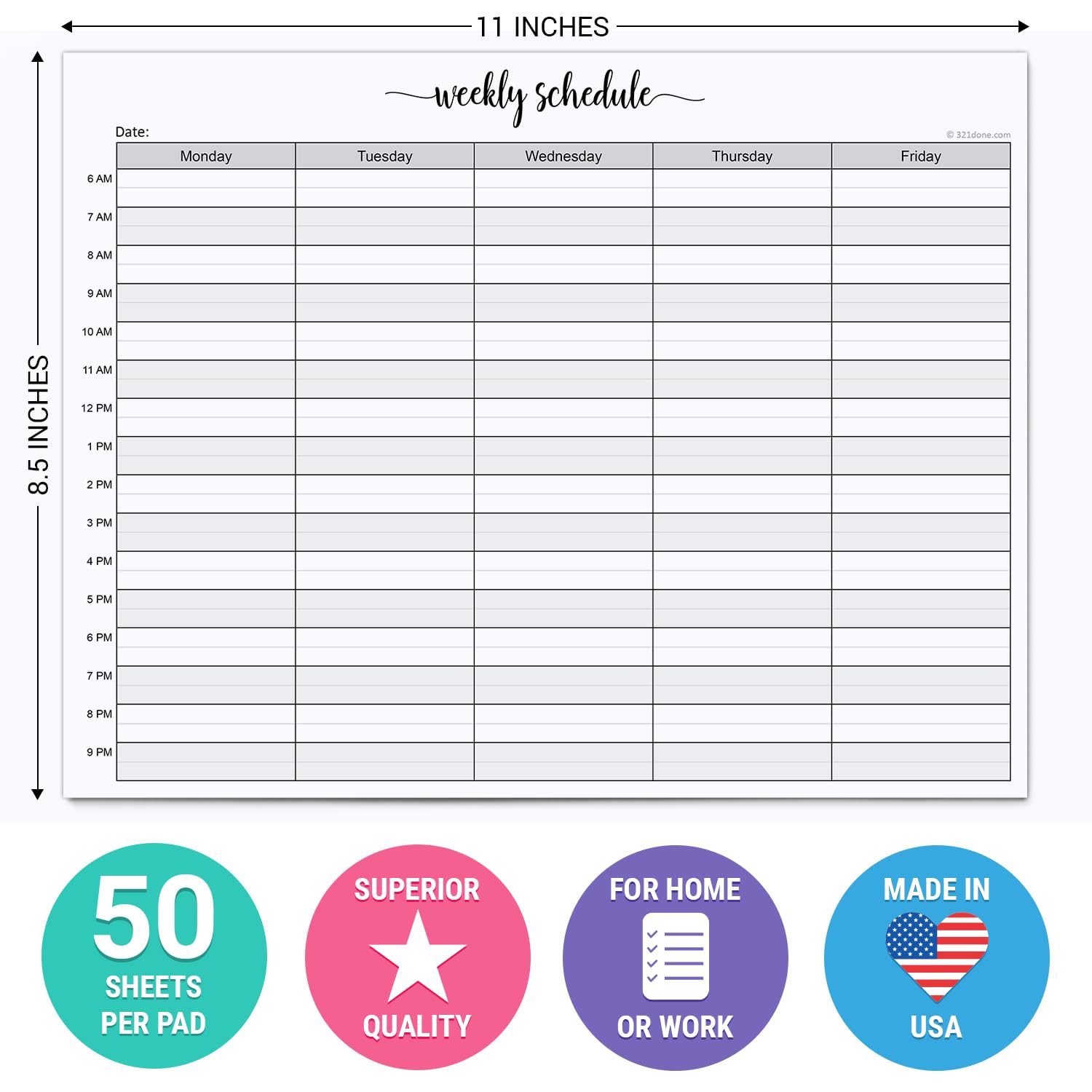 Bloc De Planification Hebdomadaire, Journalier Et Calendrier , Liste Des Choses à Faire, 52