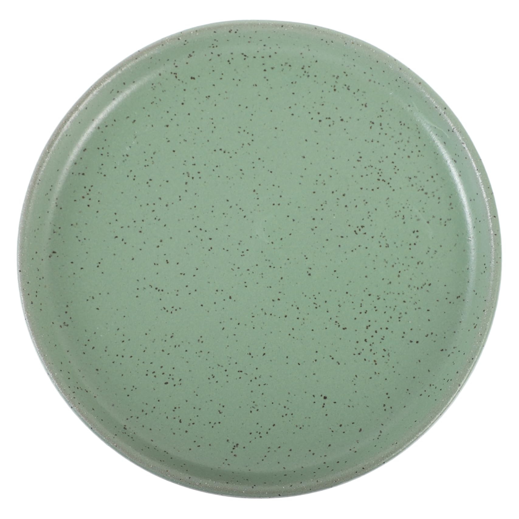 BRIGHTFUFU Coarse Pottery Bone Spitting Dish Dessert Fruit Tray Food Display Dish Decorative Plates Food Plate Ring Holder Dish Porcelain Appetizer Plates Sauce Dipping Bowls Green re-usable
