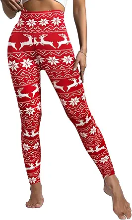 High Waisted Leggings for Women - No See Through Tummy Control Cycling Workout Yoga Pants with Pockets Reg & Plus