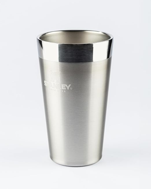 Stanley - Copo de cerveja isolado, copo empilhável Stay Chill de 473 ml, para bebidas quentes ou frias