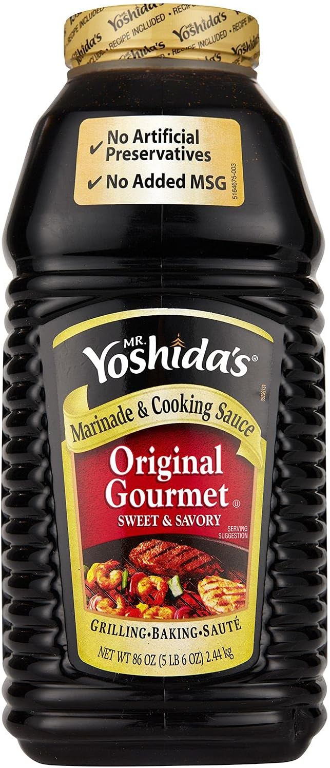 Mr. Yoshida's Original Gourmet Sauce 3 Pack (86 oz Each