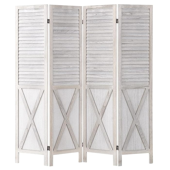 Buy Room Dividers and Folding Privacy Screens Room Divider 5.6 FT Tall