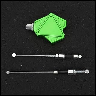 WUYUEY Accesorios Motocicletas para HON&DA VTX1300 VTX1300C VTX1300 para Retro Palanca De Embrague De Motocicleta Cable De Tracción Fácil(Verde)