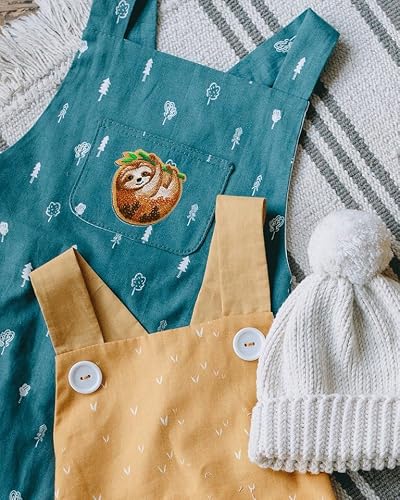 Mono-Quick Paresseux Patch Thermocollant 5,5 x 4,2 cm à repasser pour Enfant avec Style Animal Sauvage, Écusson Chien Chat Coudre Pantalon – vue 4