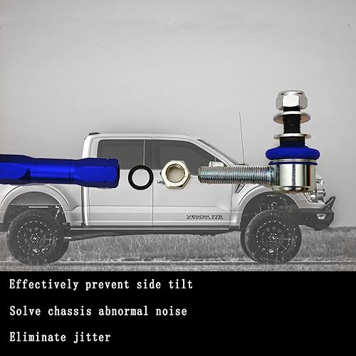 Miniatura 3 de Kit de eslabones de barra estabilizadora delantera, barra estabilizadora ajustable, compatible con NISSAN NAVARAPATROL 2010-onX-TRAIL 2002-2007,