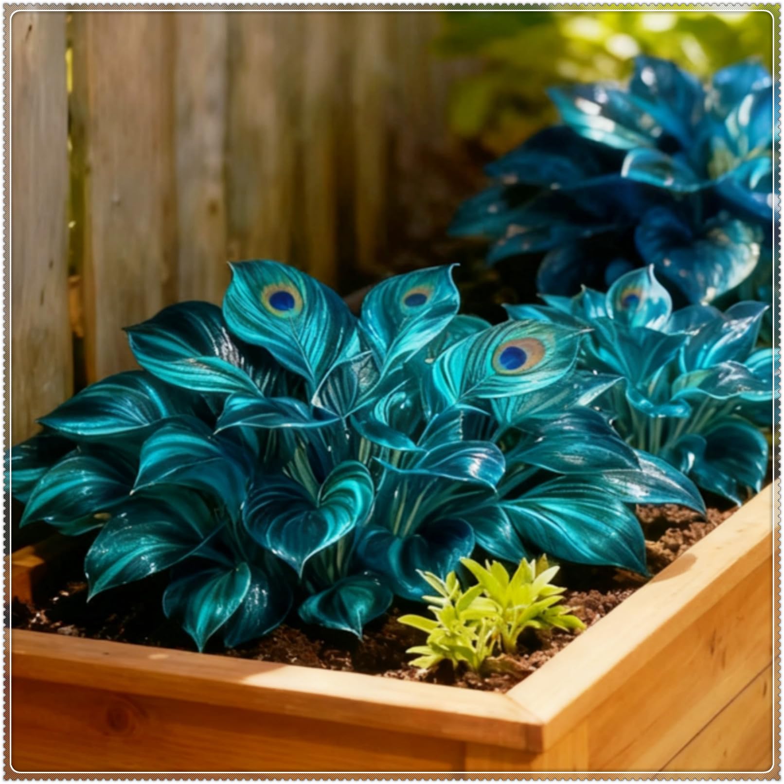 Rare Heart Hosta Bulbs, Outdoor Plants for Gardens, and Borders - Easy to Grow Flowering Perennials, Excellent Display-10 Bulbs-B