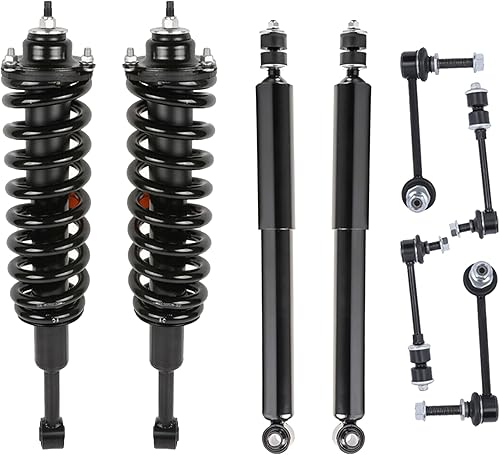 Miniatura 8 de MOSTPLUS Conjunto de puntal completo delantero 171351L 171351R compatible con modelos Toyota 4Runner V6 (4WD) 1996-2002 solamente amortiguadores