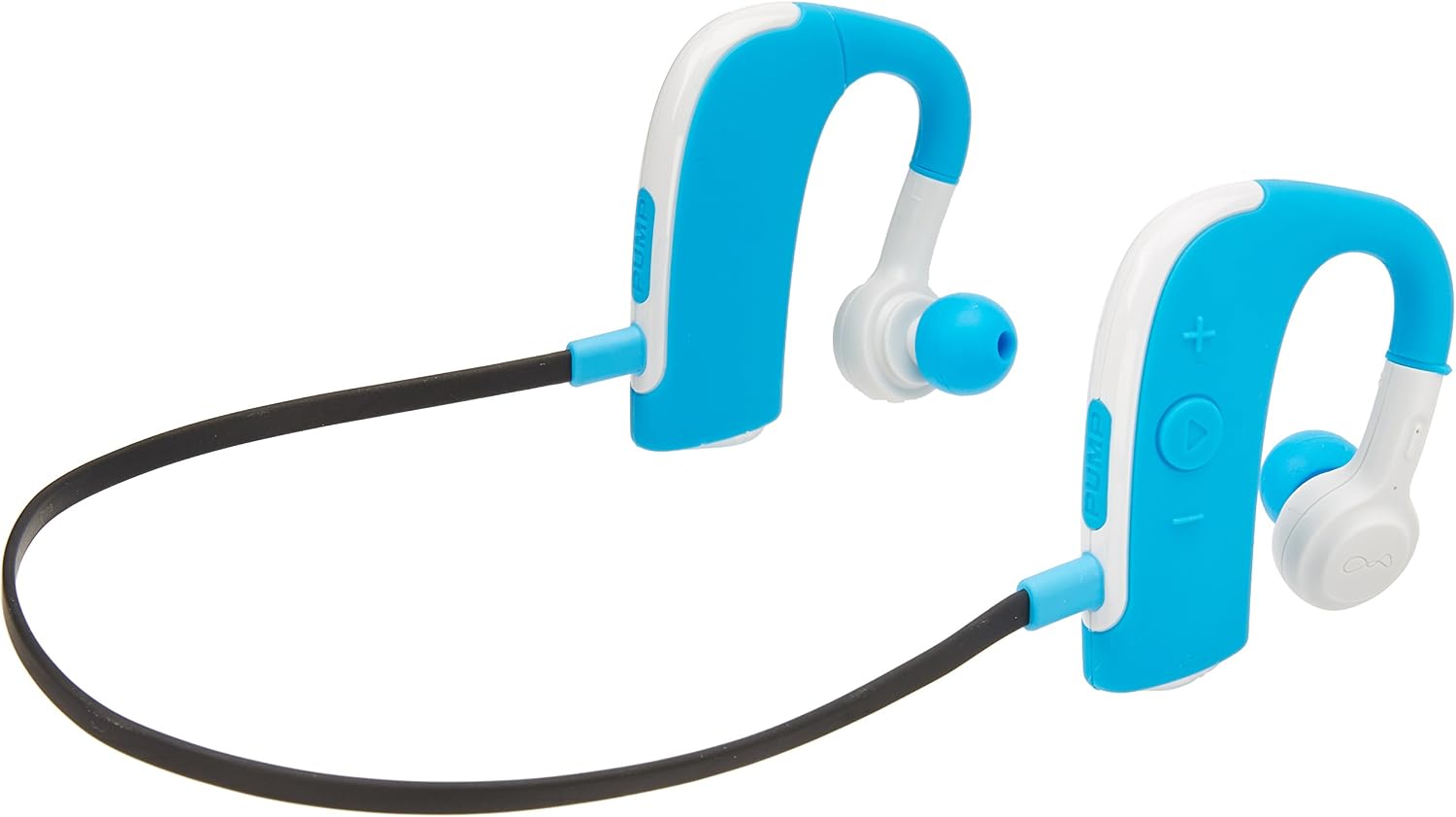BlueAnt - Pump HD Bluetooth Sportbuds, Military Grade, Rugged Design and Premium Audio Components (Blue)
